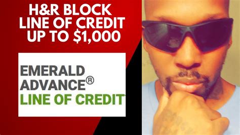 With an H&R Block Emerald Advance Loan, you could get up to 1,300 to help with unexpected bills and more. . Hr block emerald advance line of credit